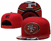 San Francisco 49ers Team Logo Adjustable Hat YD (7),baseball caps,new era cap wholesale,wholesale hats